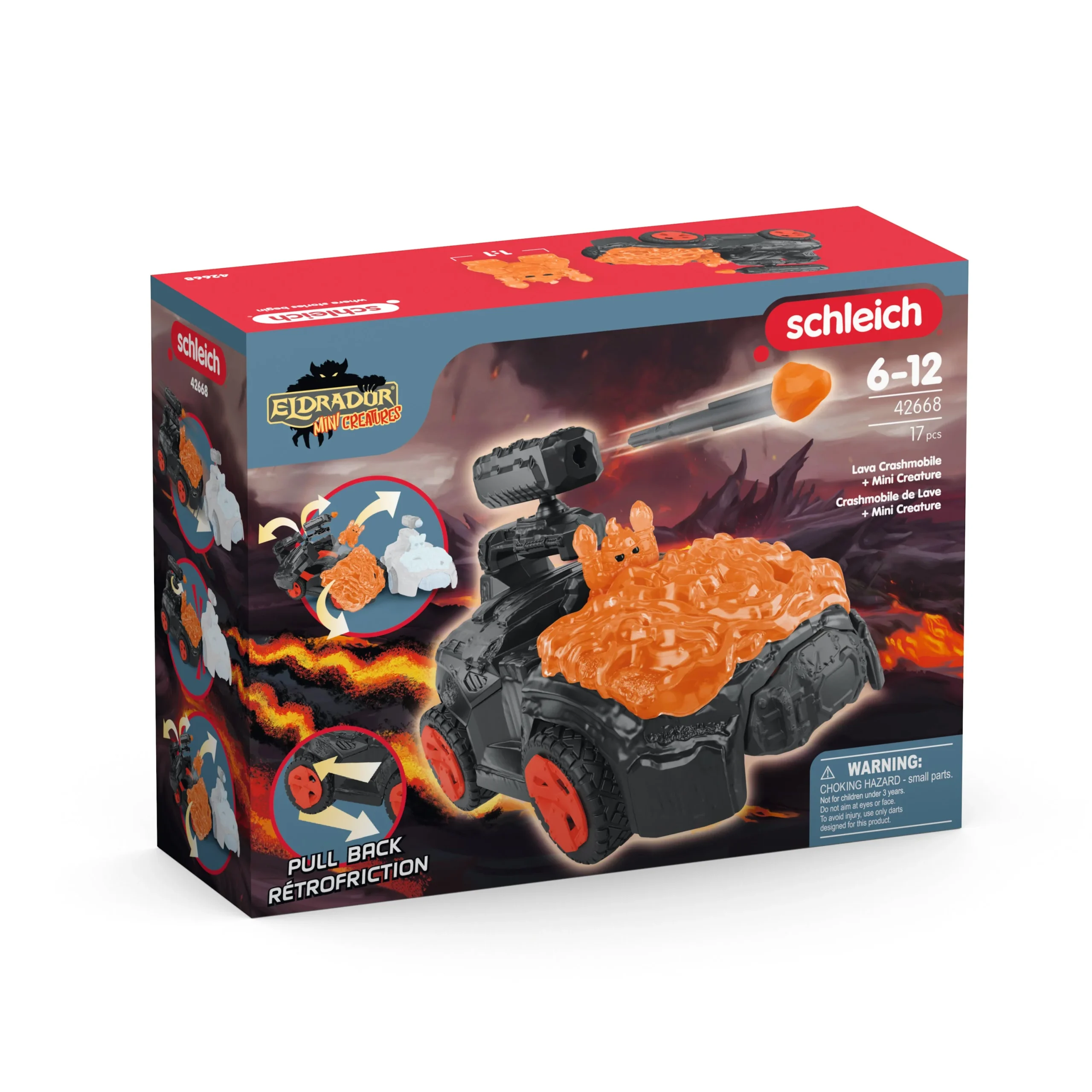 Lava-crashmobiel met Mini Creature - Afbeelding 9