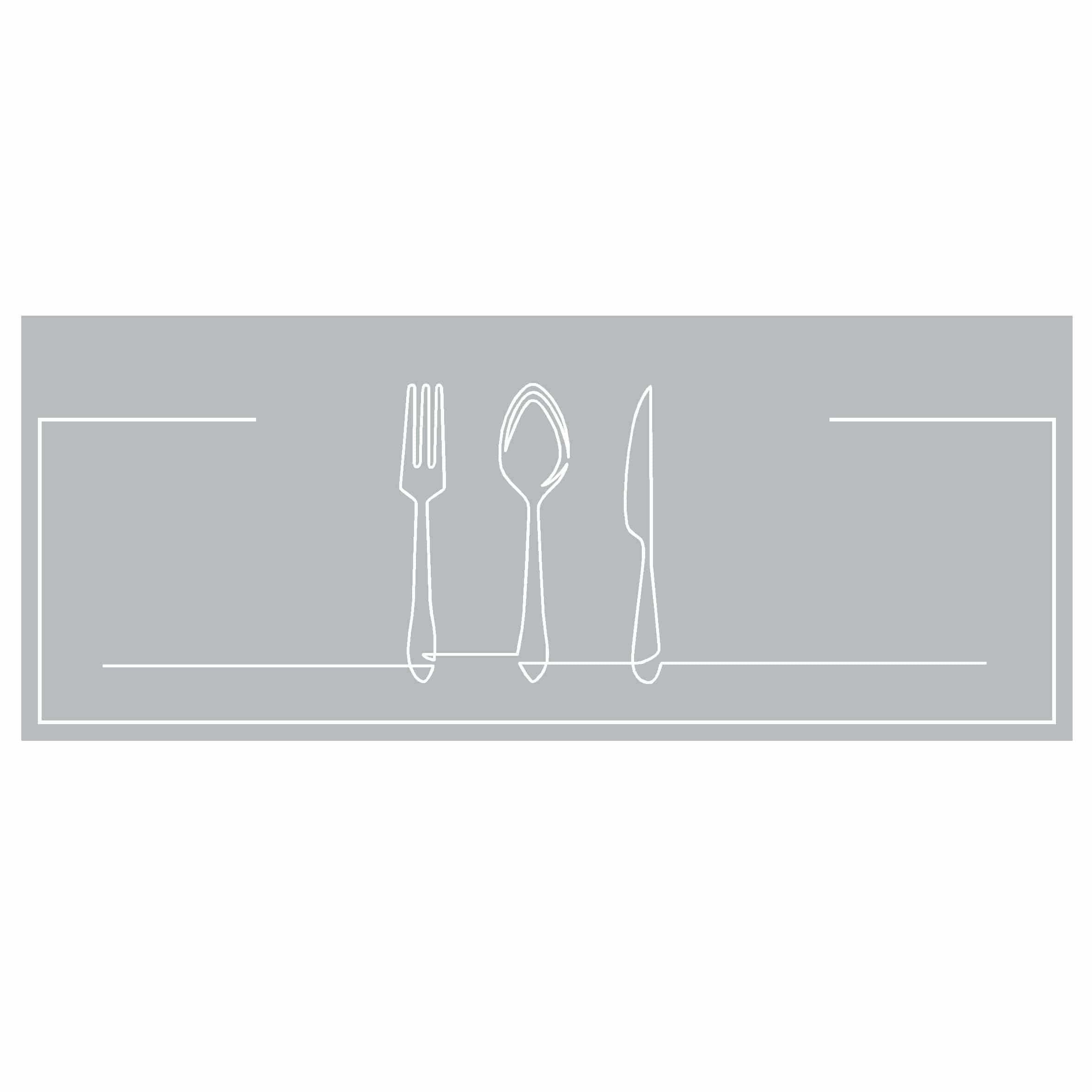 Glasfolie raamfolie privacy keukenraam bestek 2E - Afbeelding 2