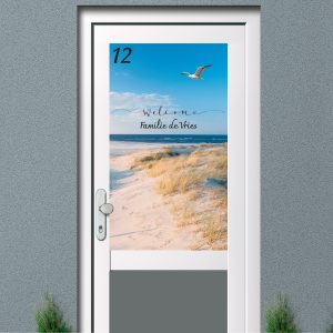 Raamfolie full colour, glasfolie, zee F-1A